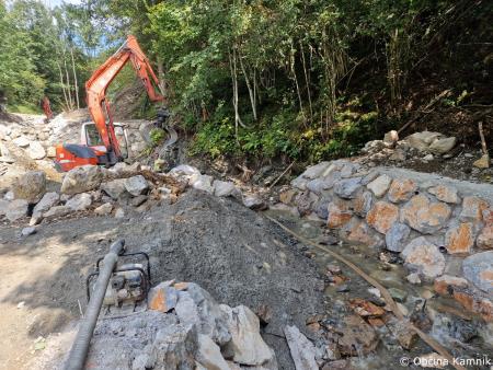 Sanacijska obnova vodotokov in hudournikov po poplavah (5)